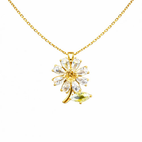 Gargantilla Flor Cristal