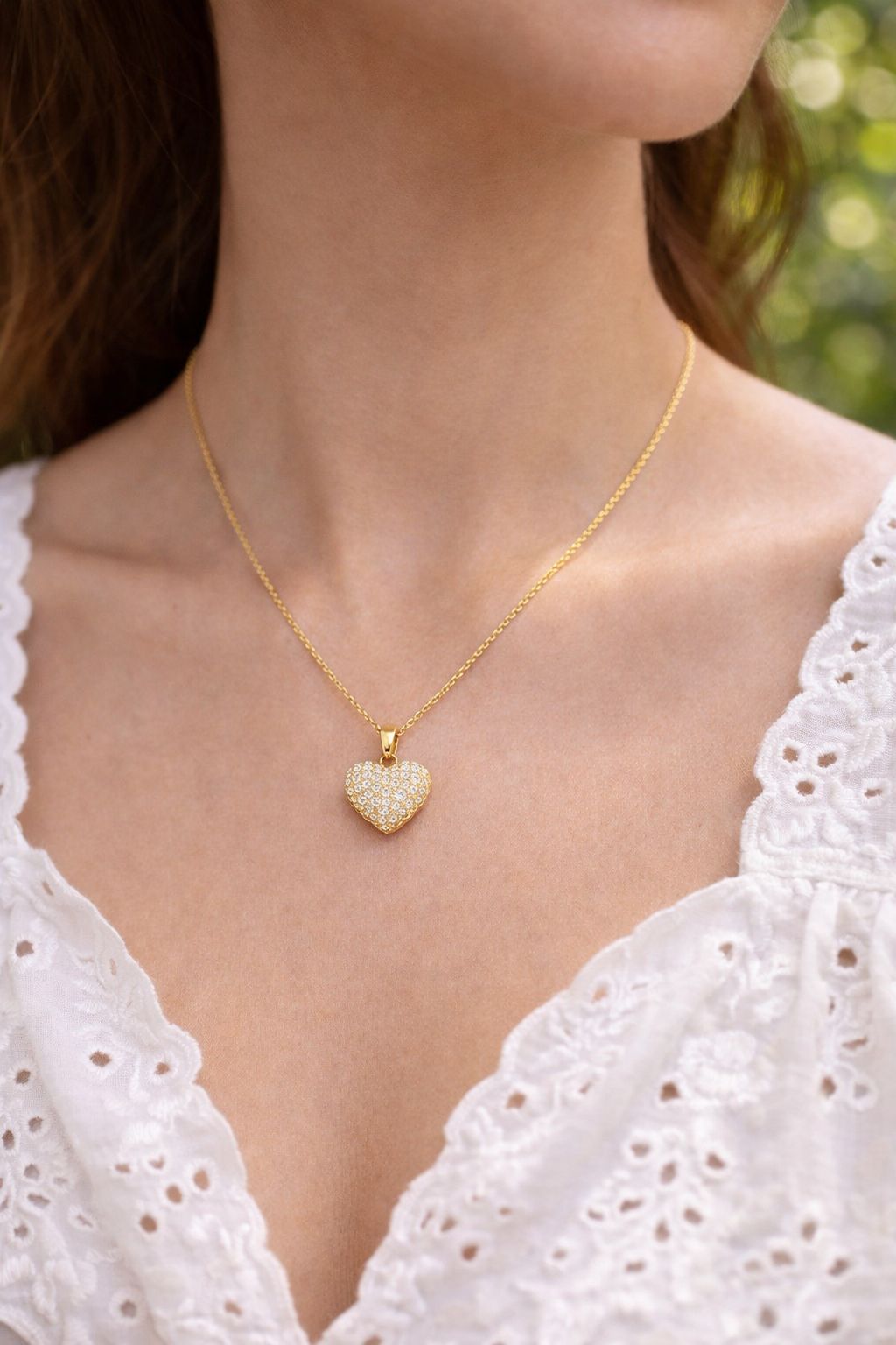 Gargantilla Corazón Pavé Brillante